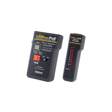 Swe-Tech 3C Lan Tester PoE Network Cable tester, Pin Configuration/Wire Map Results FWT30D1-56651